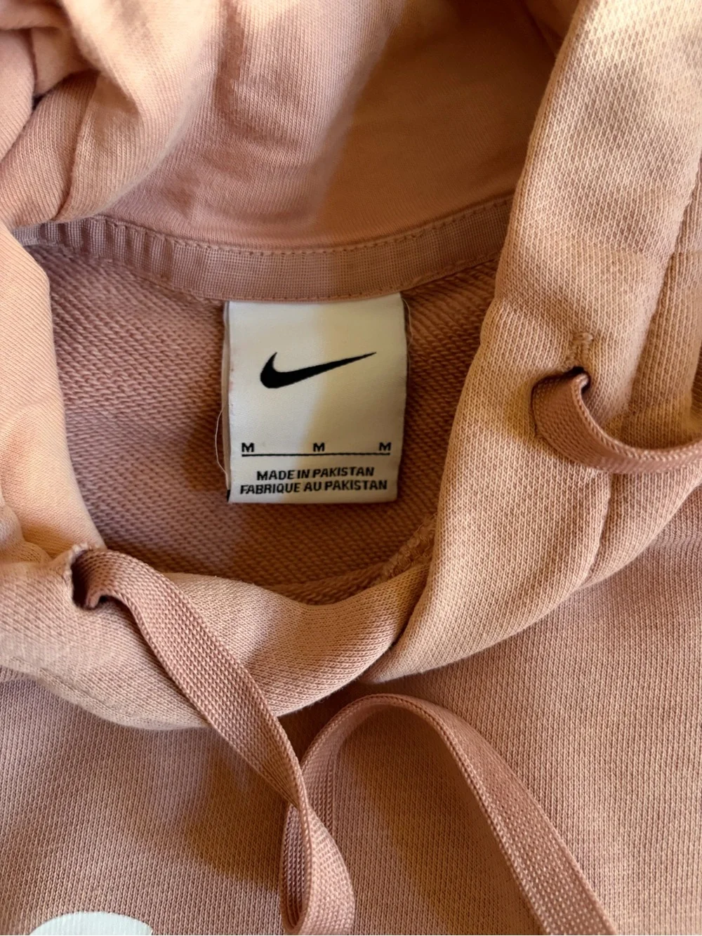 Nike Men's Paris Saint-Germain Light Pink Hoodie size M